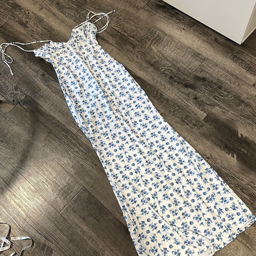 Long Flowery Dress
